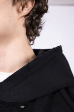 Lade das Bild in den Galerie-Viewer, FAVELA PUFF DISTRESSED HOODIE BLACK

