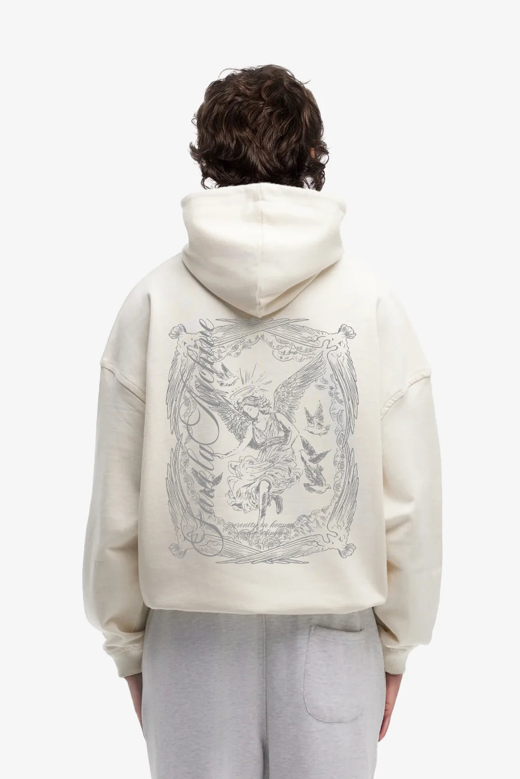 FAVELA SERENITY HOODIE VANILLA
