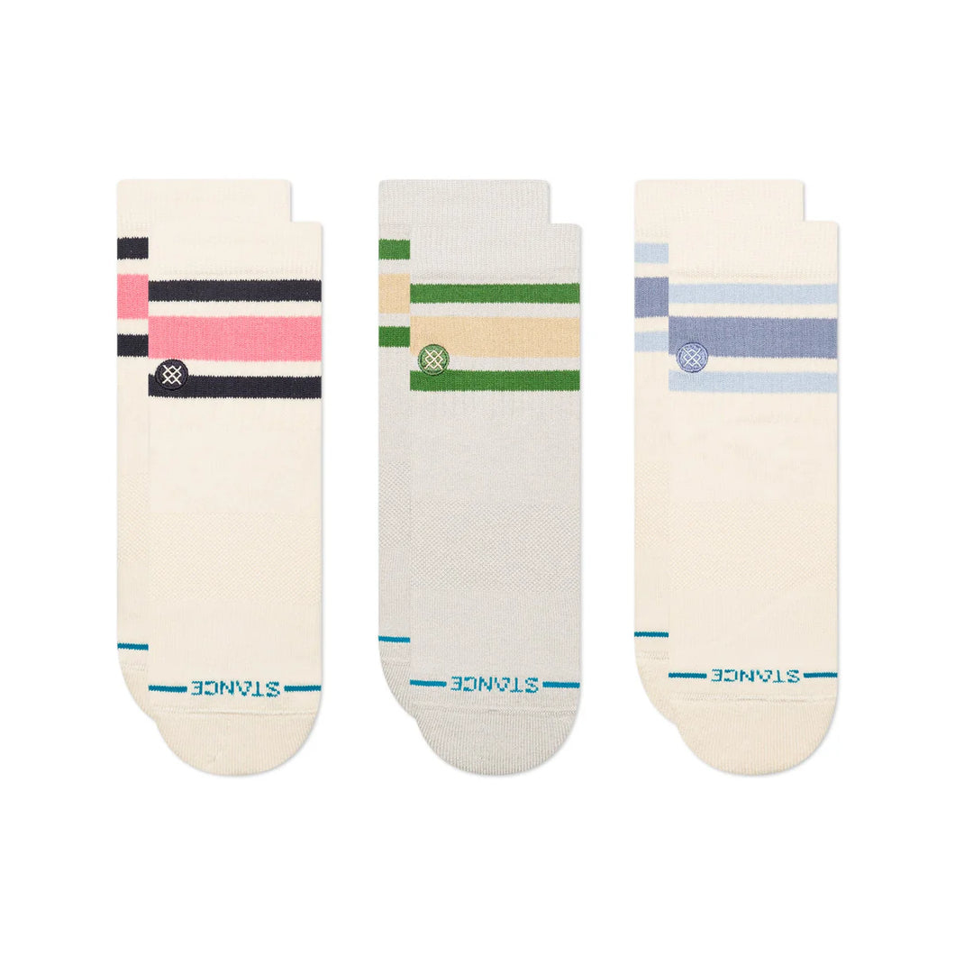 STANCE WOMENS BOYD QUARTER SOCKS 3ER PACK
