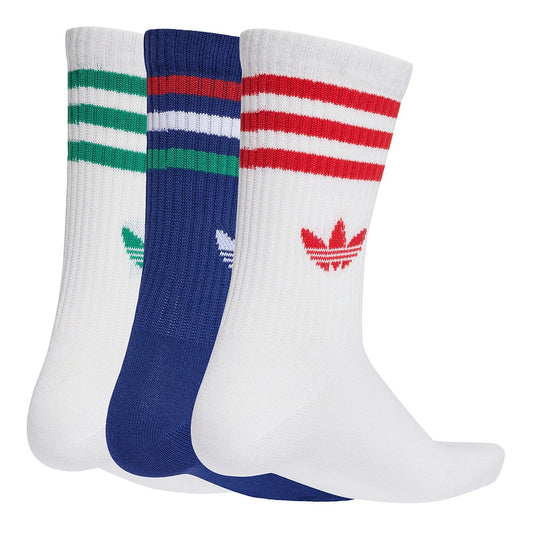 ADIDAS 3-STRIPES CREW SOCKEN 3-ER PACK VICBLU/WHITE/WHITE Bild 2