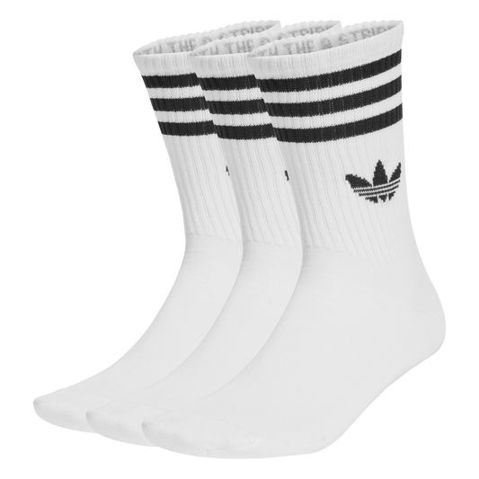 ADIDAS 3-STRIPES CREW SOCKEN 3ER PACK WHITE/WHITE/WHITE Bild 1
