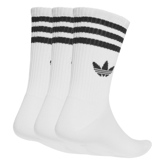 ADIDAS 3-STRIPES CREW SOCKEN 3ER PACK WHITE/WHITE/WHITE Bild 2