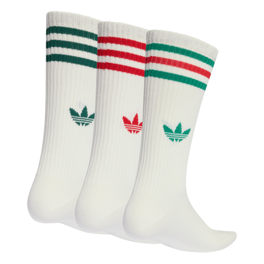 ADIDAS 3-STRIPES CREW SOCKEN 3ER PACK OWHITE/OWHITE/OWHITE Bild 2
