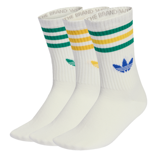 ADIDAS 3-STRIPES CREW SOCKEN 3ER PACK OWHITE/OWHITE/OWHITE Bild 1