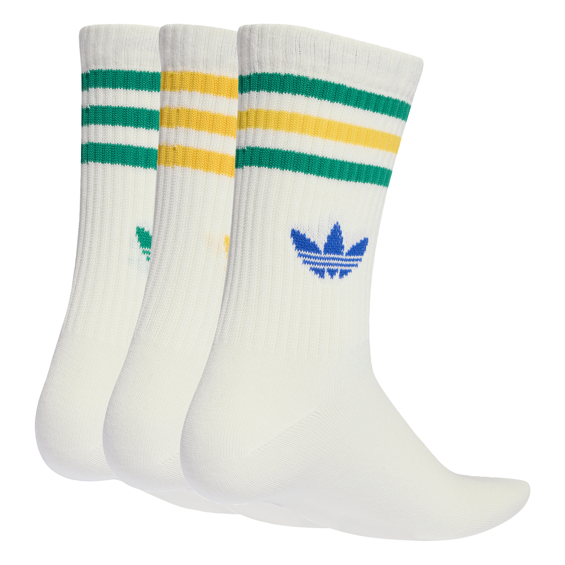 ADIDAS 3-STRIPES CREW SOCKEN 3ER PACK OWHITE/OWHITE/OWHITE Bild 2