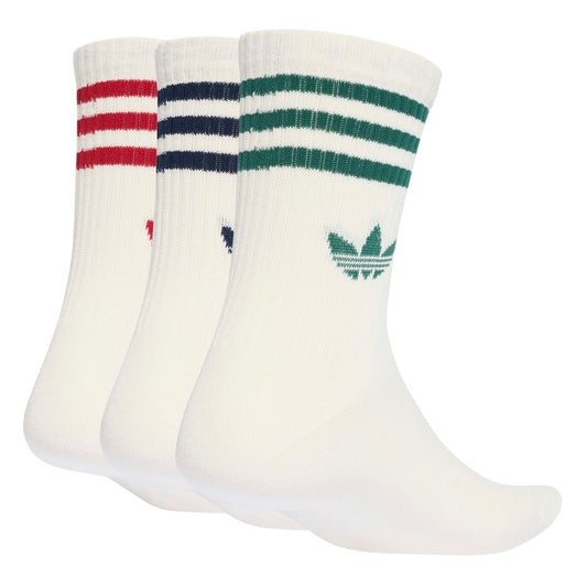 ADIDAS 3-STRIPES CREW SOCKEN 3ER PACK NINDIG/TMVIRE/CGREEN Bild 2