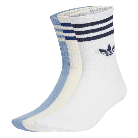 3 STRIPES CREW SOCKEN 3ER PACK 3S WHITE/TACBLU/CREWHT Bild 1