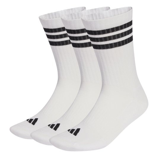 ADIDAS 3-STRIPES CUSHIONED CREW SOCKEN 3ER PACK WHITE/BLACK/BLACK Bild 1