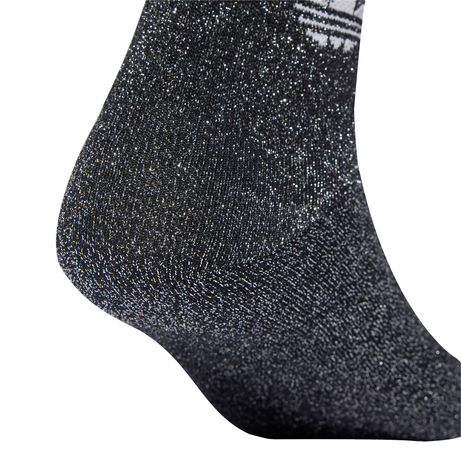 ADIDAS 3-STRIPES GLITTER CREW SOCKEN 2ER PACK BLACK/WHITE Bild 4