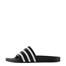 Load image into Gallery viewer, ADIDAS ADILETTE CBLACK/WHITE/CBLACK Bild 2
