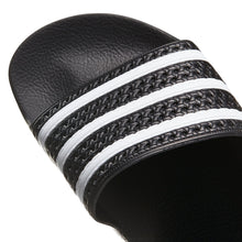 Load image into Gallery viewer, ADIDAS ADILETTE CBLACK/WHITE/CBLACK Bild 4
