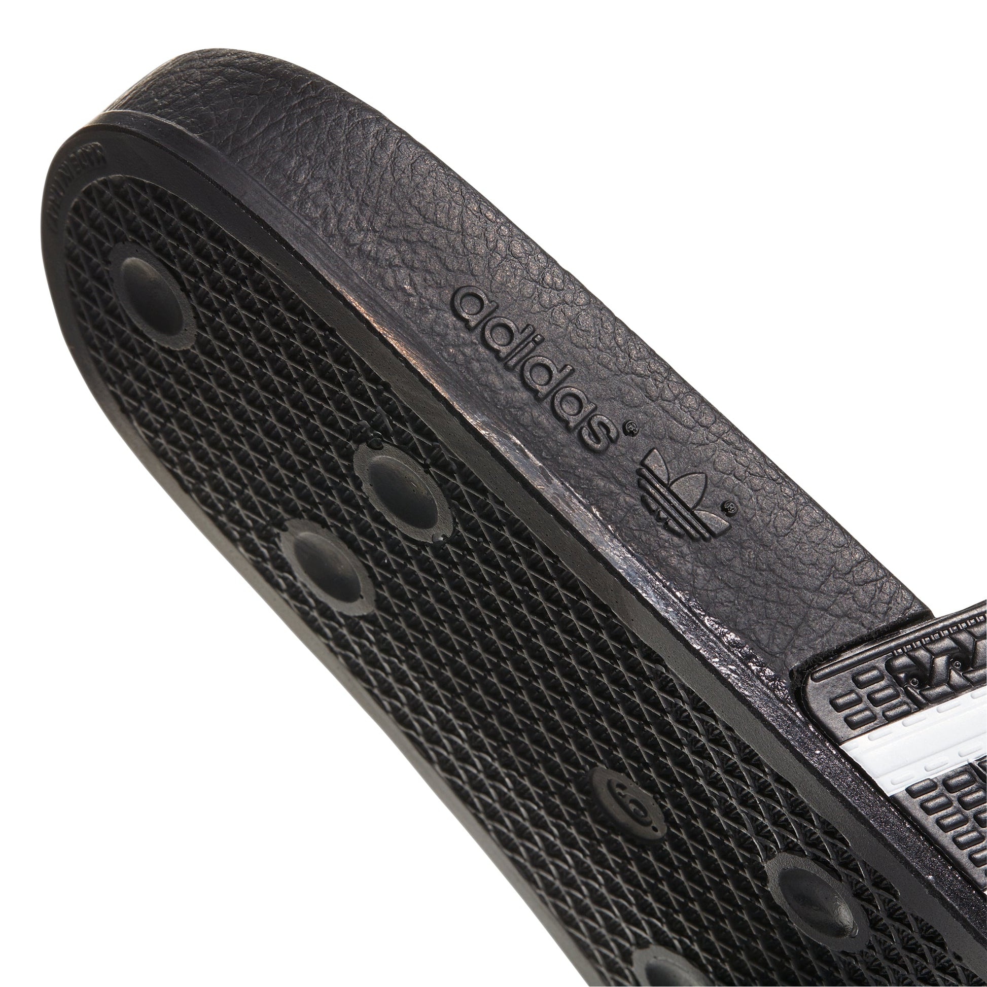 ADIDAS ADILETTE CBLACK/WHITE/CBLACK Bild 6
