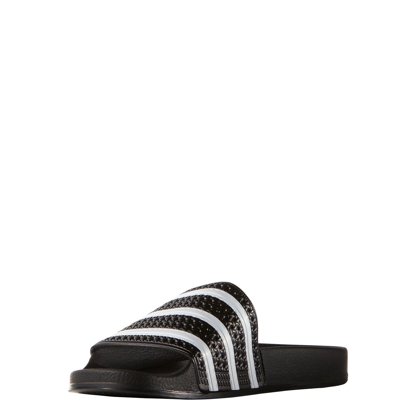 ADIDAS ADILETTE CBLACK/WHITE/CBLACK Bild 8