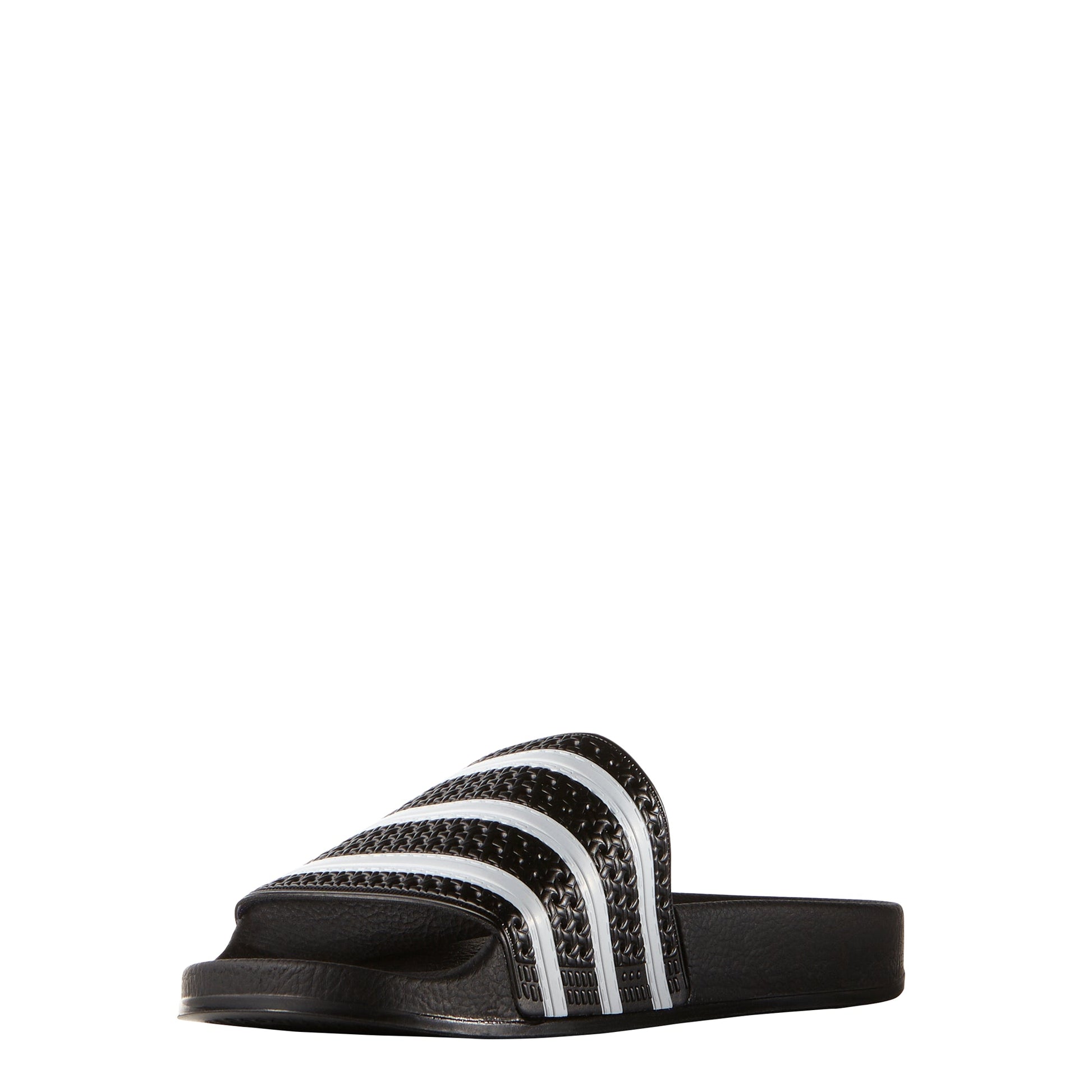 ADIDAS ADILETTE CBLACK/WHITE/CBLACK Bild 8
