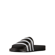 Load image into Gallery viewer, ADIDAS ADILETTE CBLACK/WHITE/CBLACK Bild 8
