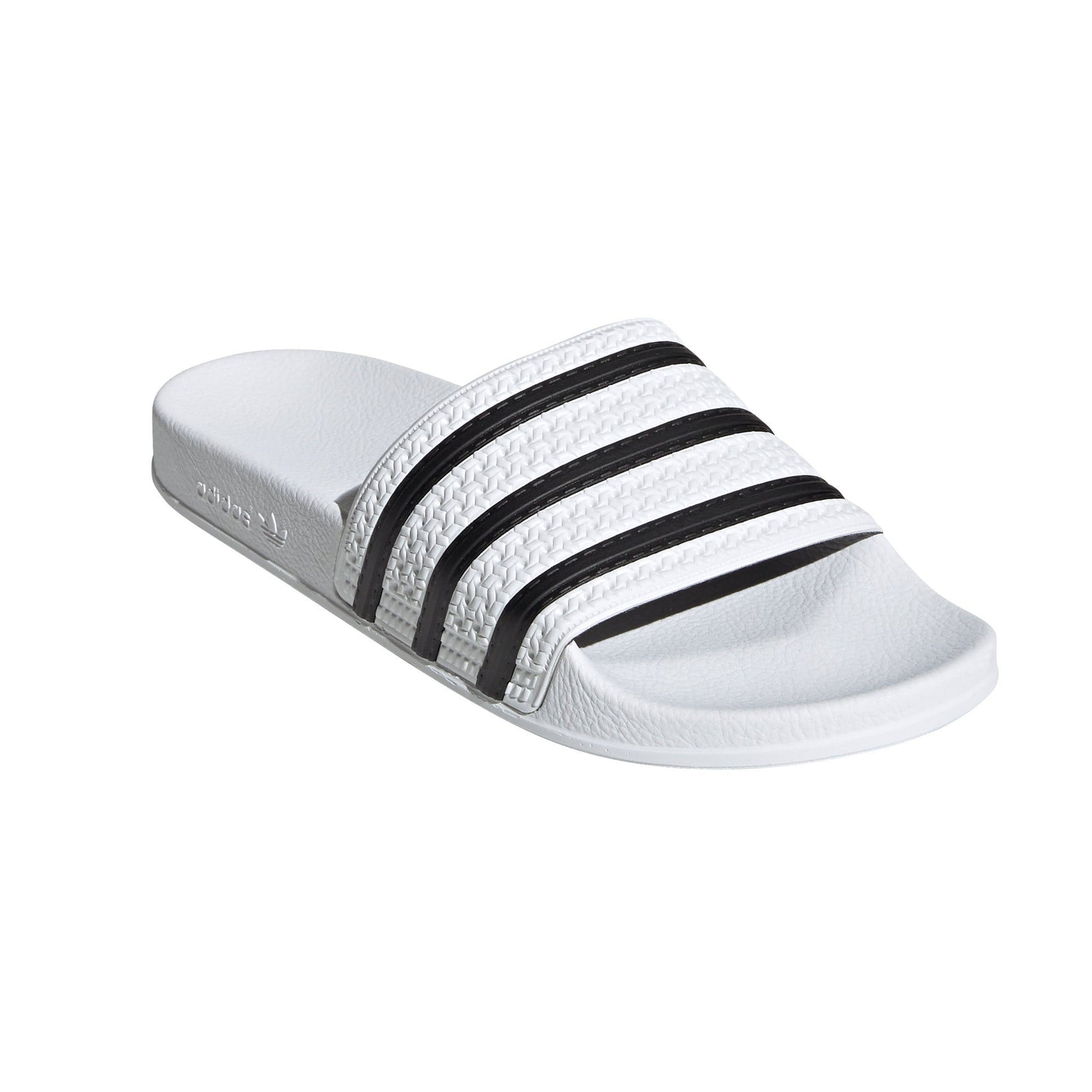 ADIDAS ADILETTE WHITE/CBLACK/WHITE Bild 3