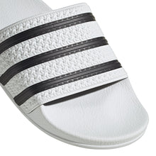 Load image into Gallery viewer, ADIDAS ADILETTE WHITE/CBLACK/WHITE Bild 6
