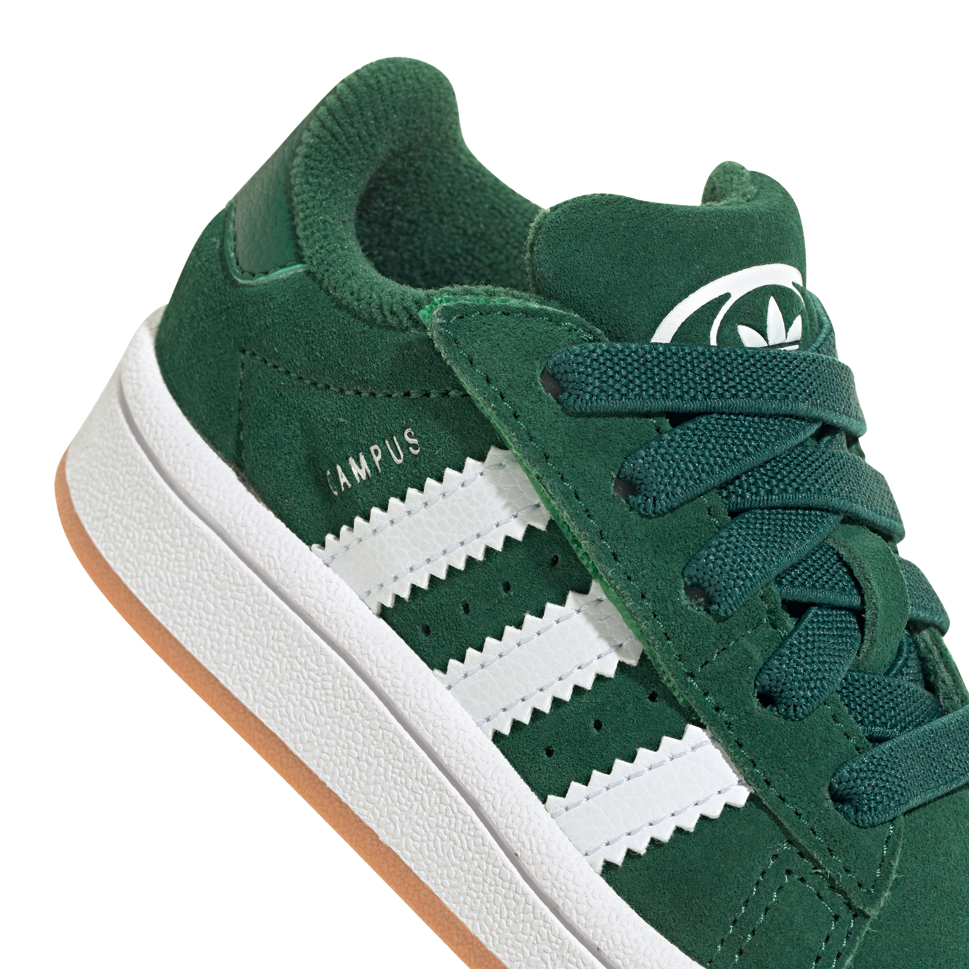 ADIDAS CAMPUS 00'S COMFORT CLOSURE ELASTIC LACE DRKGRN/FTWWHT/GUM2 Bild 4