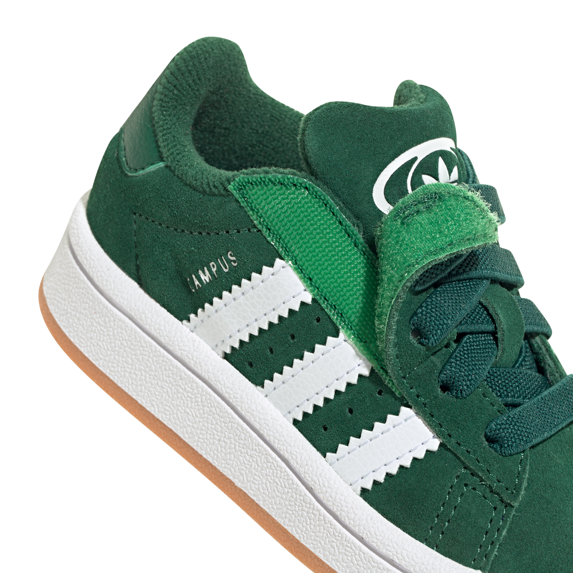 ADIDAS CAMPUS 00'S COMFORT CLOSURE ELASTIC LACE DRKGRN/FTWWHT/GUM2 Bild 5
