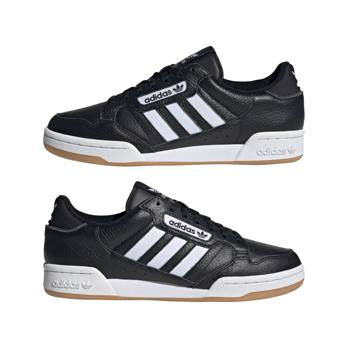 ADIDAS CONTINENTAL 80 STRIPES CBLACK/FTWWHT/GUM3 Bild 3