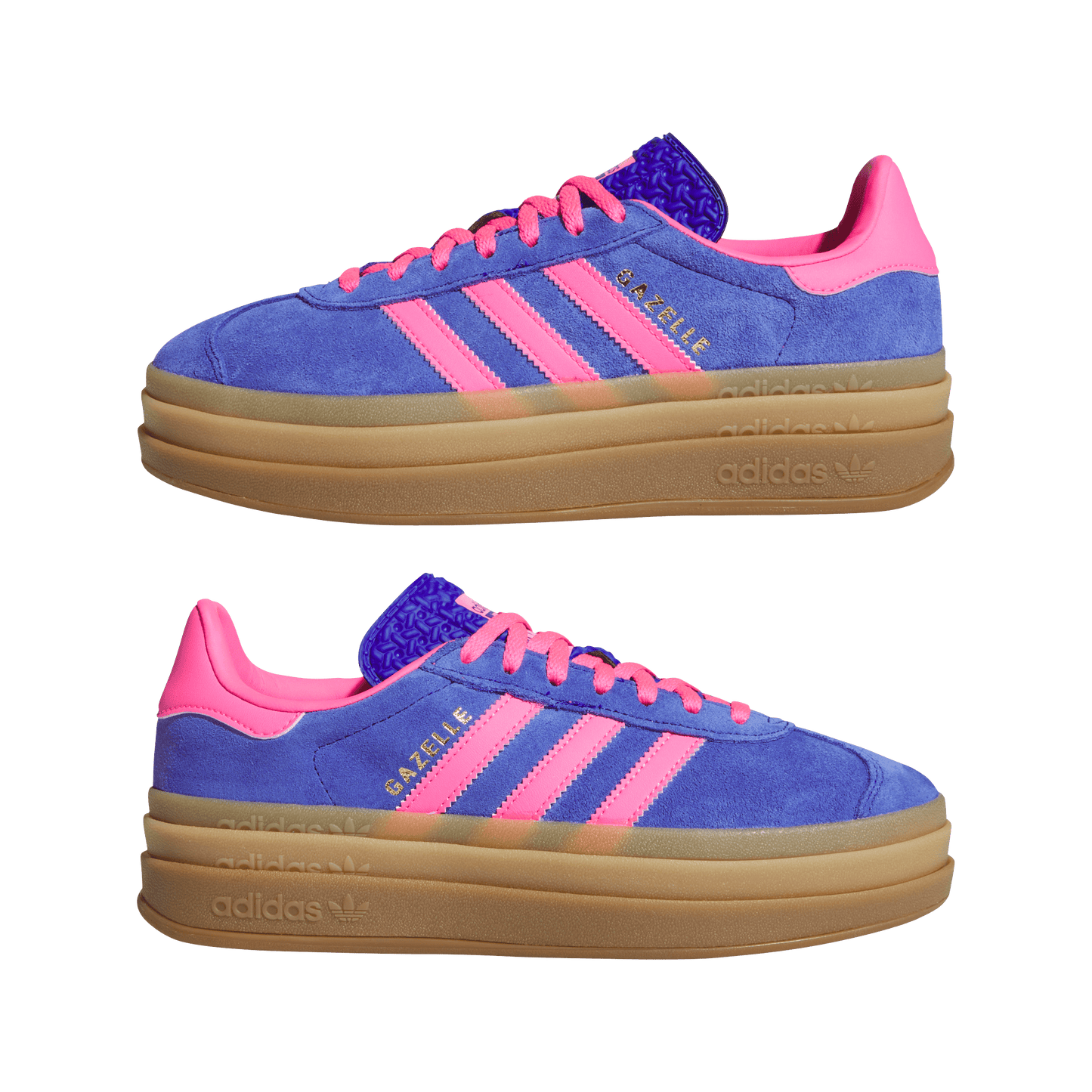 ADIDAS GAZELLE BOLD LUCBLU/LUCPNK/GOLDMT Bild 3