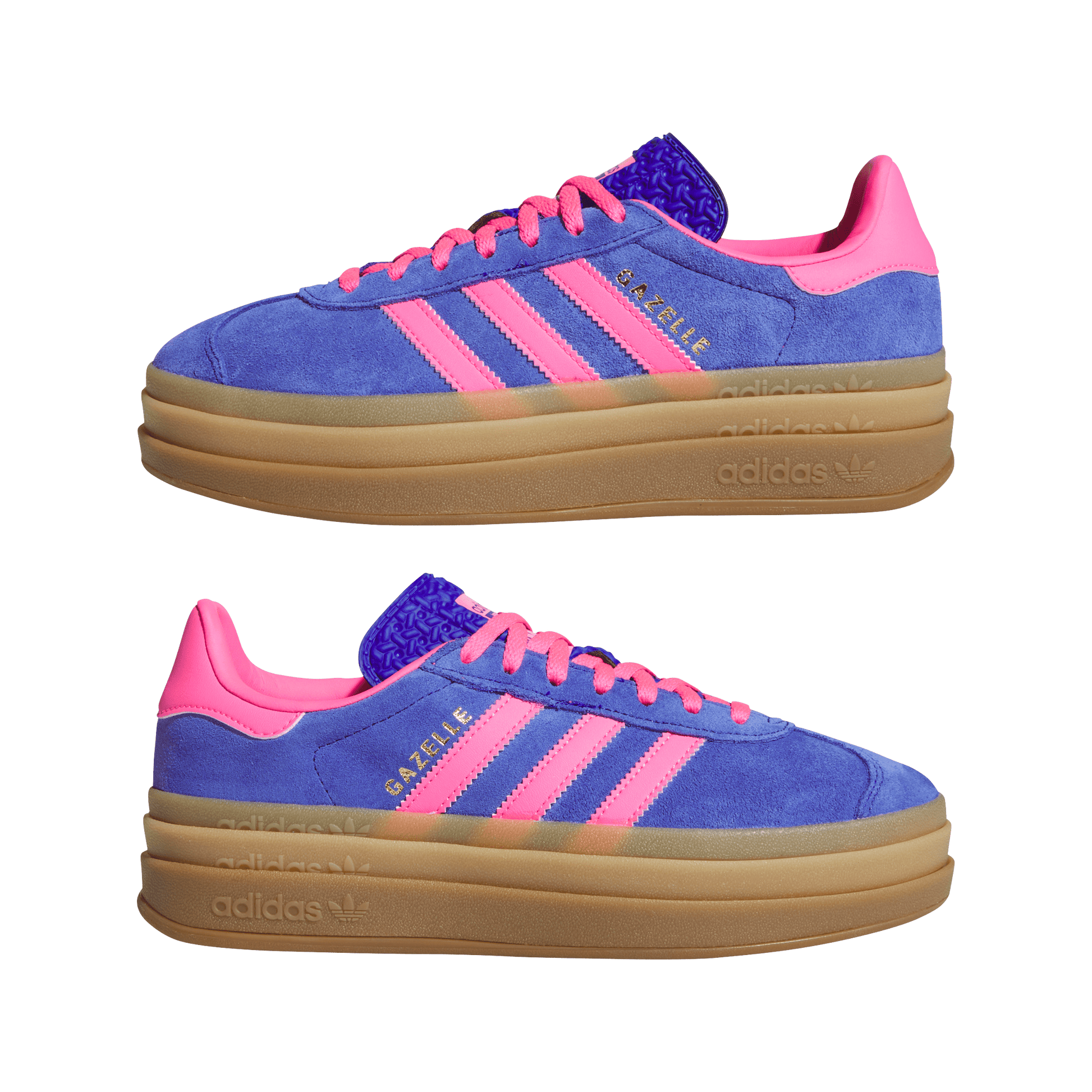 ADIDAS GAZELLE BOLD LUCBLU/LUCPNK/GOLDMT Bild 3