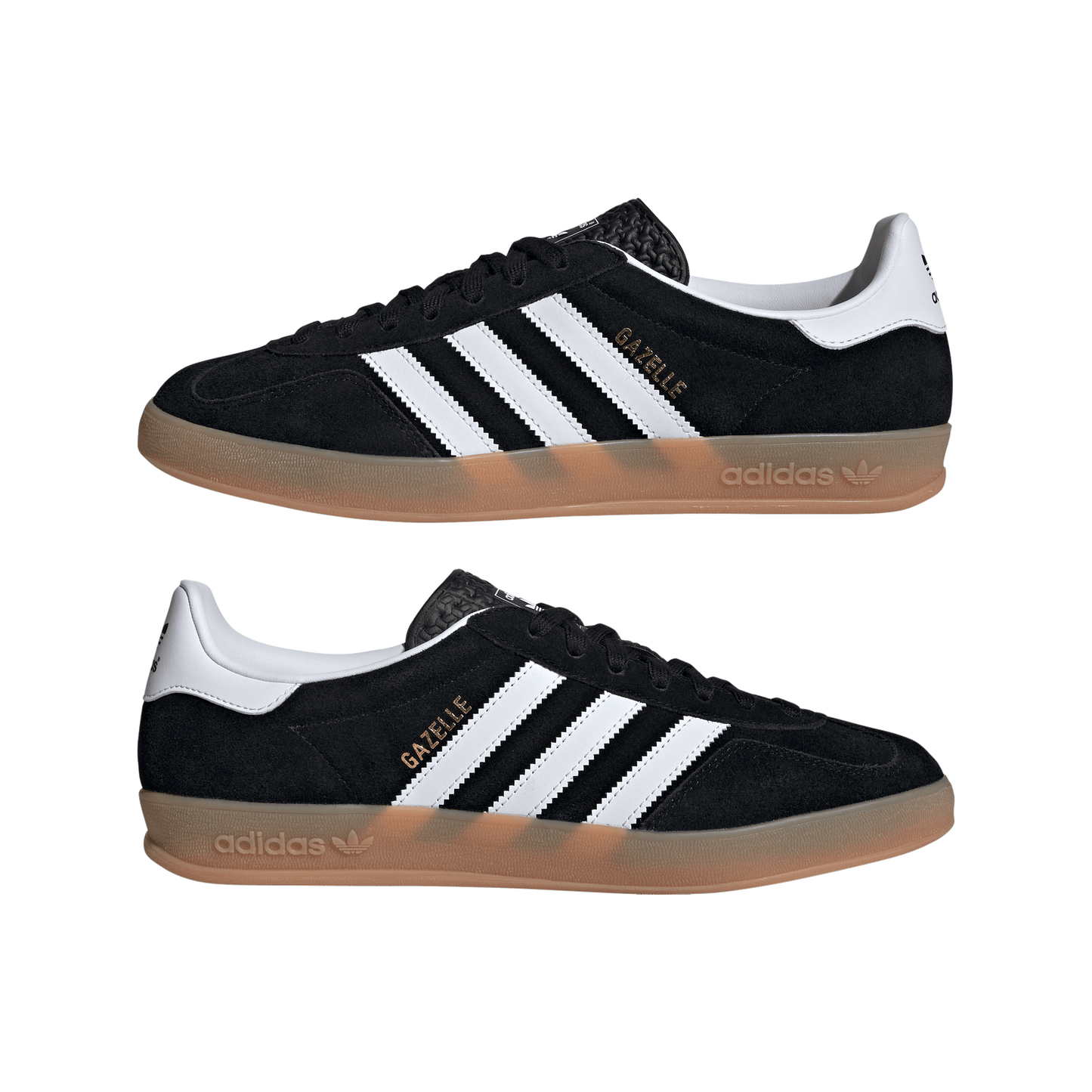 ADIDAS GAZELLE INDOOR CBLACK/FTWWHT/GUM2 Bild 3
