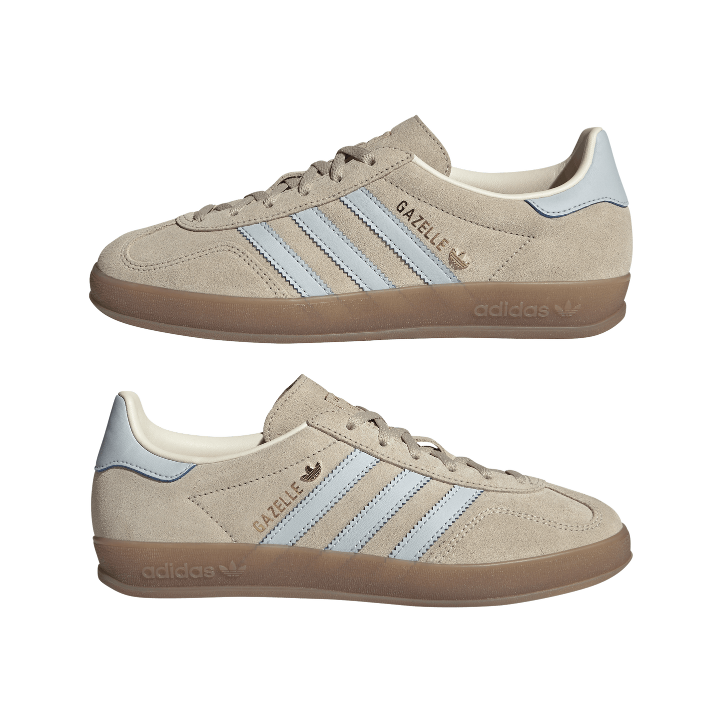 ADIDAS GAZELLE INDOOR W WONBEI/HALBLU/GUM5 WONBEI/HALBLU/GUM5 Bild 3