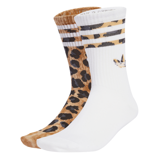 ADIDAS LEO CREW SOCKEN 2ER PACK BROSTR/BLACK Bild 1