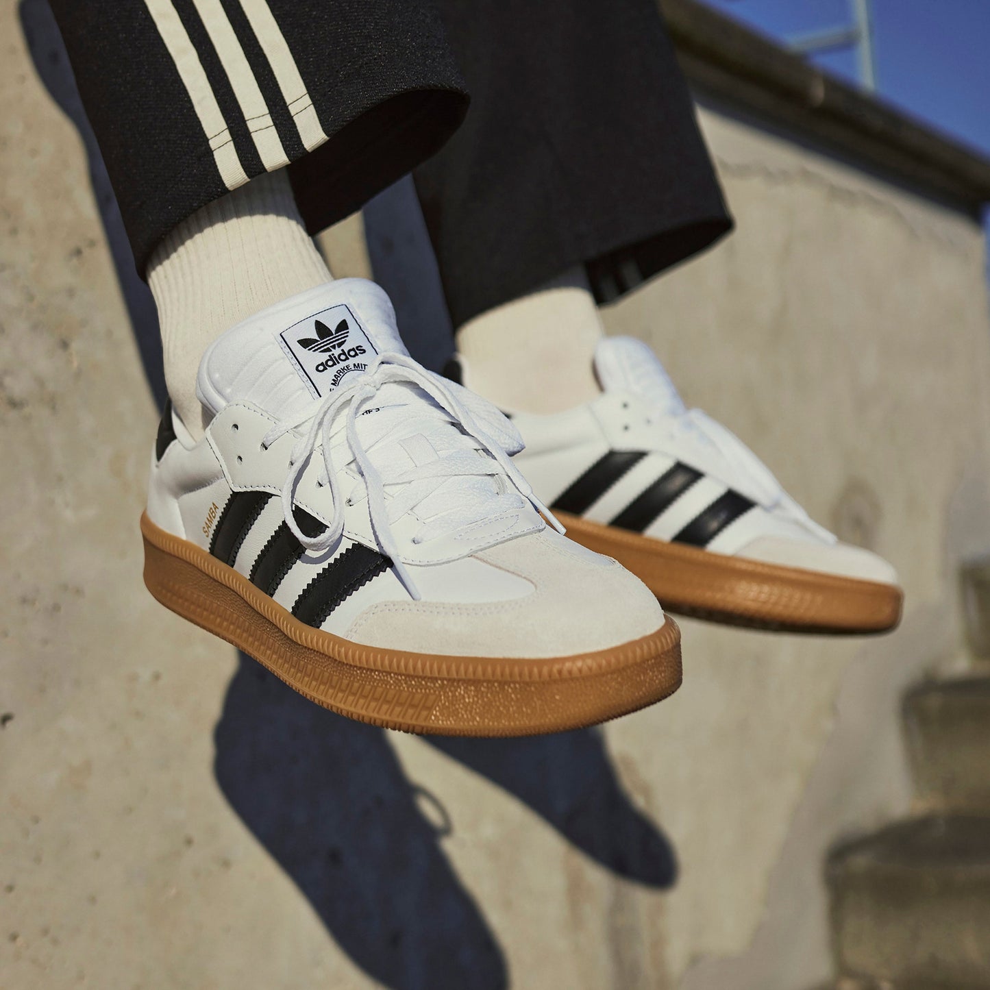 ADIDAS SAMBA XLG FTWWHT/CBLACK/GUM3 Bild 3