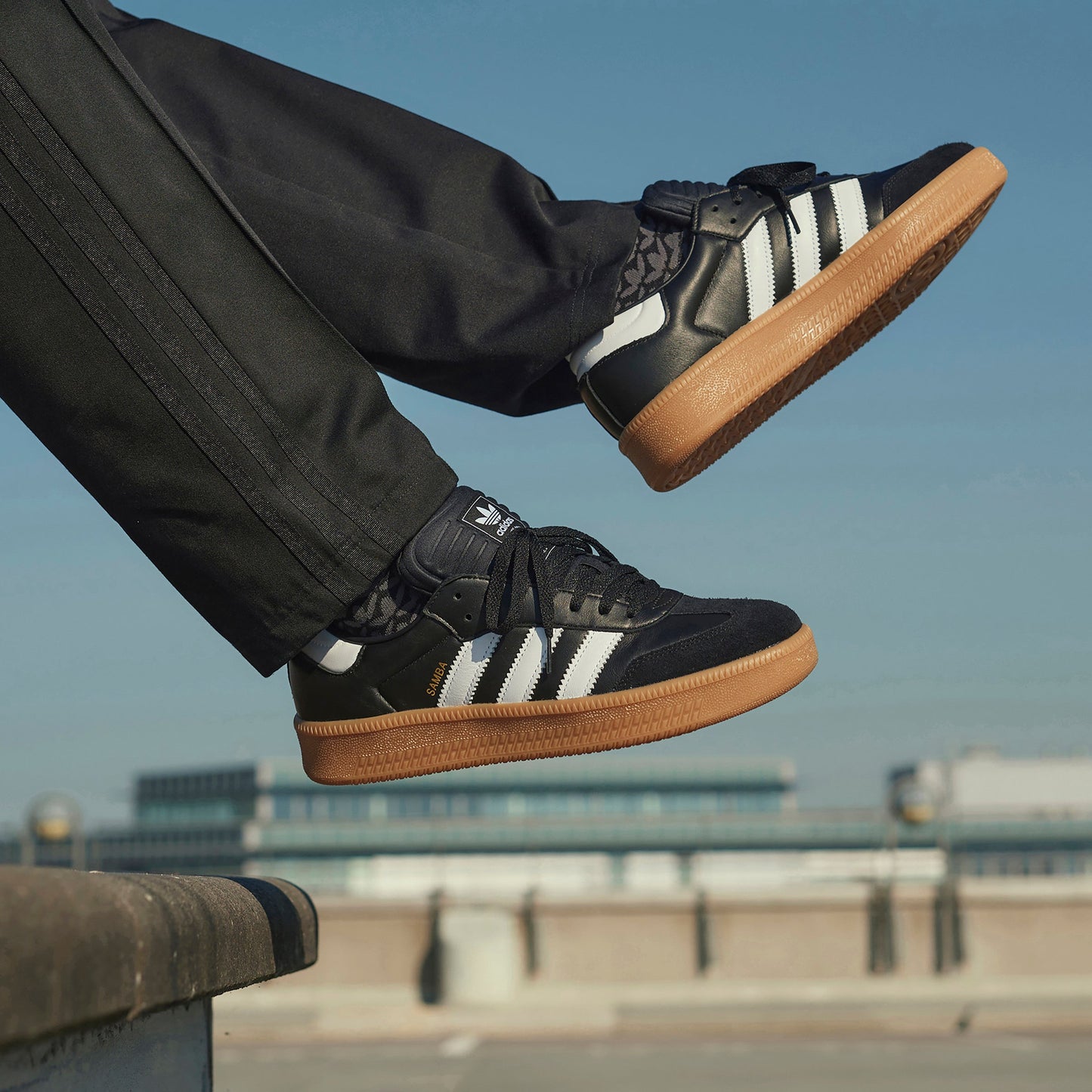 ADIDAS SAMBA XLG CBLACK/FTWWHT/GUM3 Bild 3