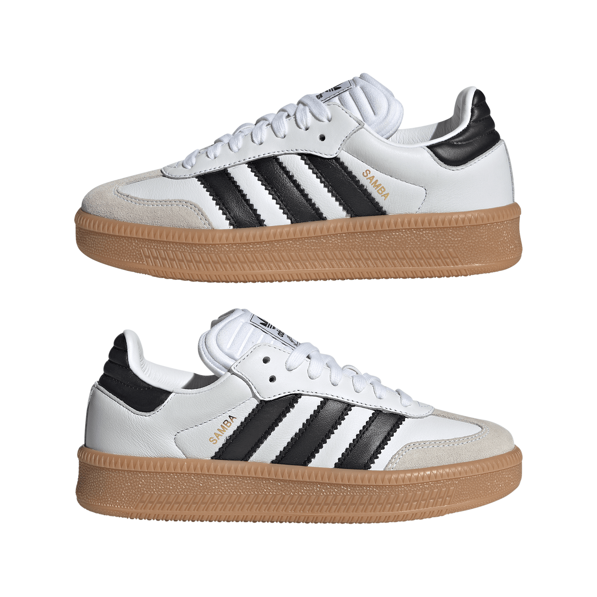ADIDAS SAMBA XLG J FTWWHT/CBLACK/GUM3 Bild 3