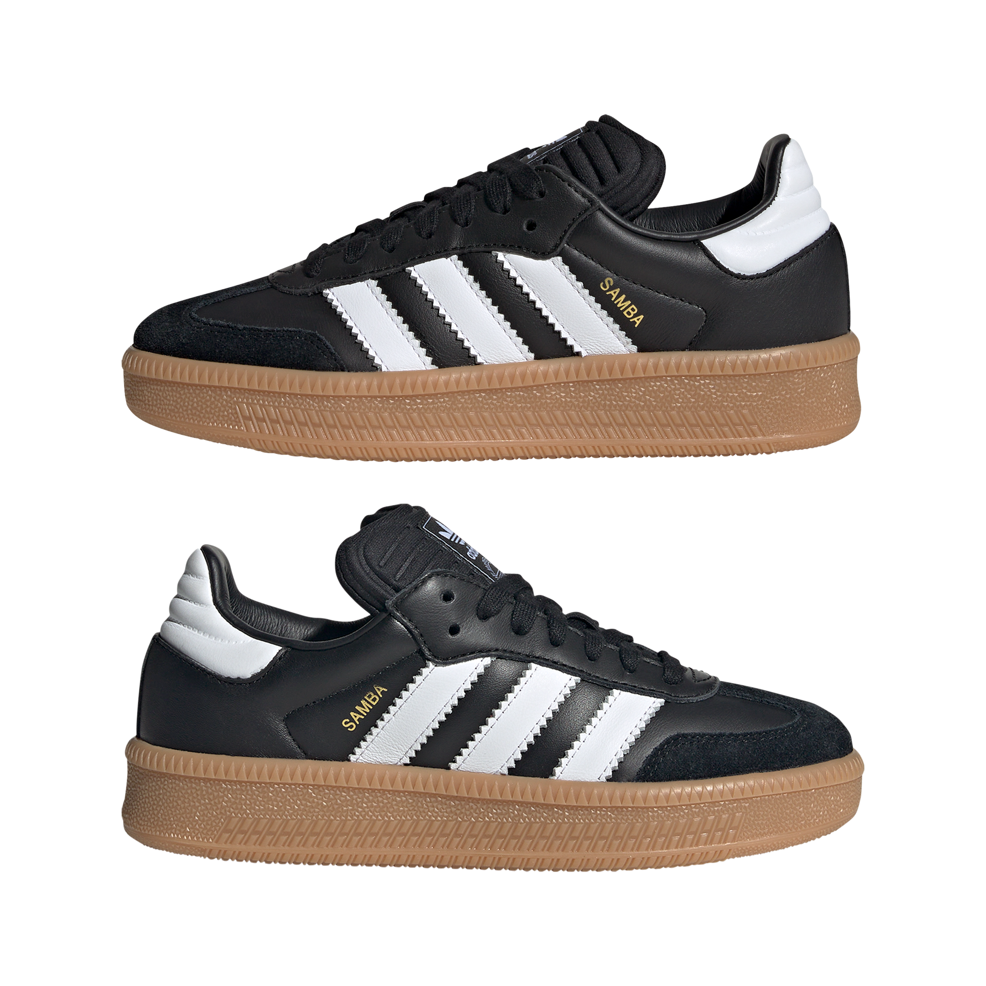 ADIDAS SAMBA XLG J CBLACK/FTWWHT/GUM3 Bild 3