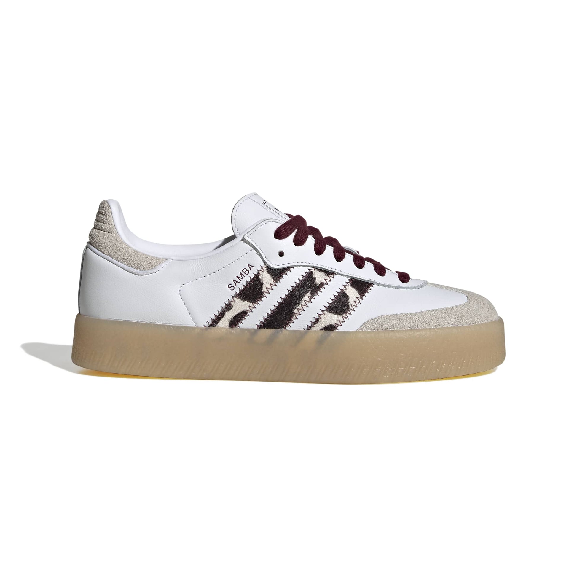 SAMBAE W FTWWHT/CBLACK/MAROON FTWWHT/CBLACK/MAROON Bild 1
