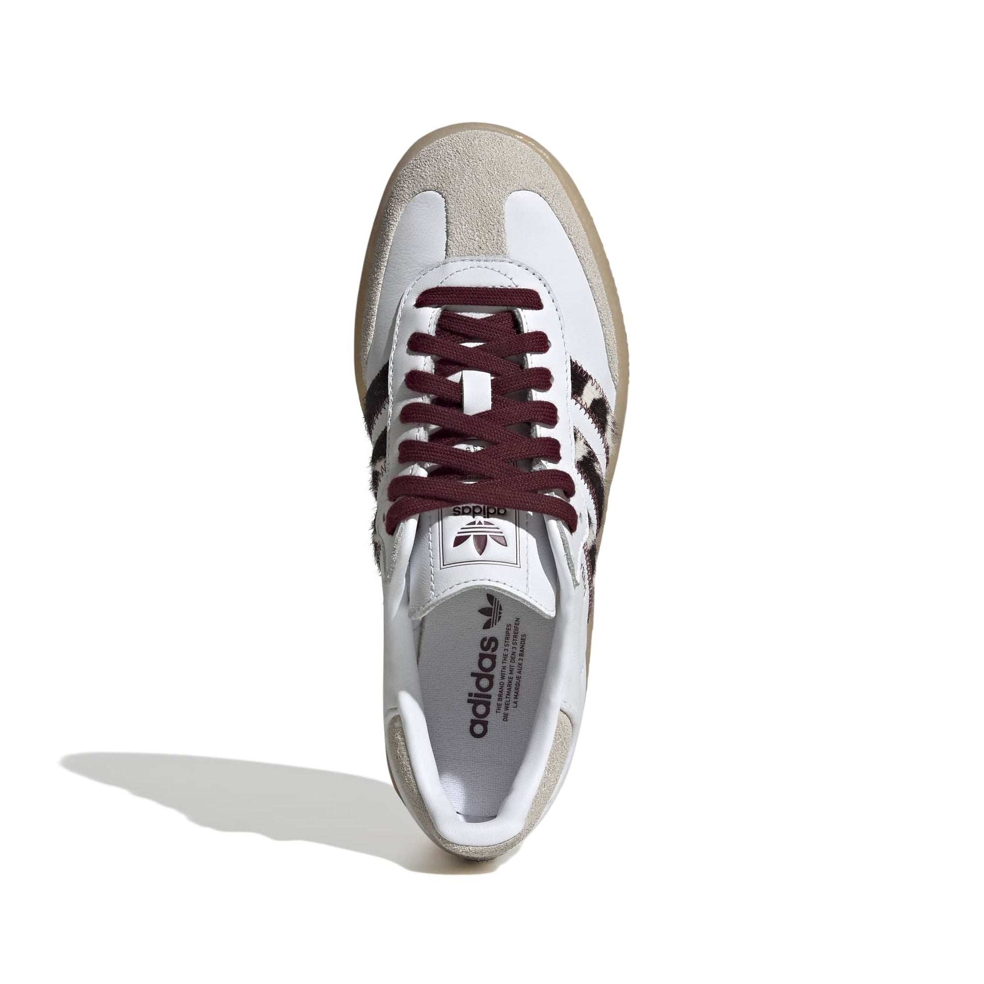 SAMBAE W FTWWHT/CBLACK/MAROON FTWWHT/CBLACK/MAROON Bild 7