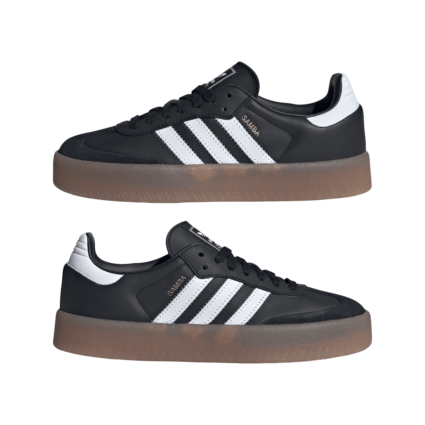 ADIDAS SAMBAE W CBLACK/FTWWHT/GOLDMT Bild 3