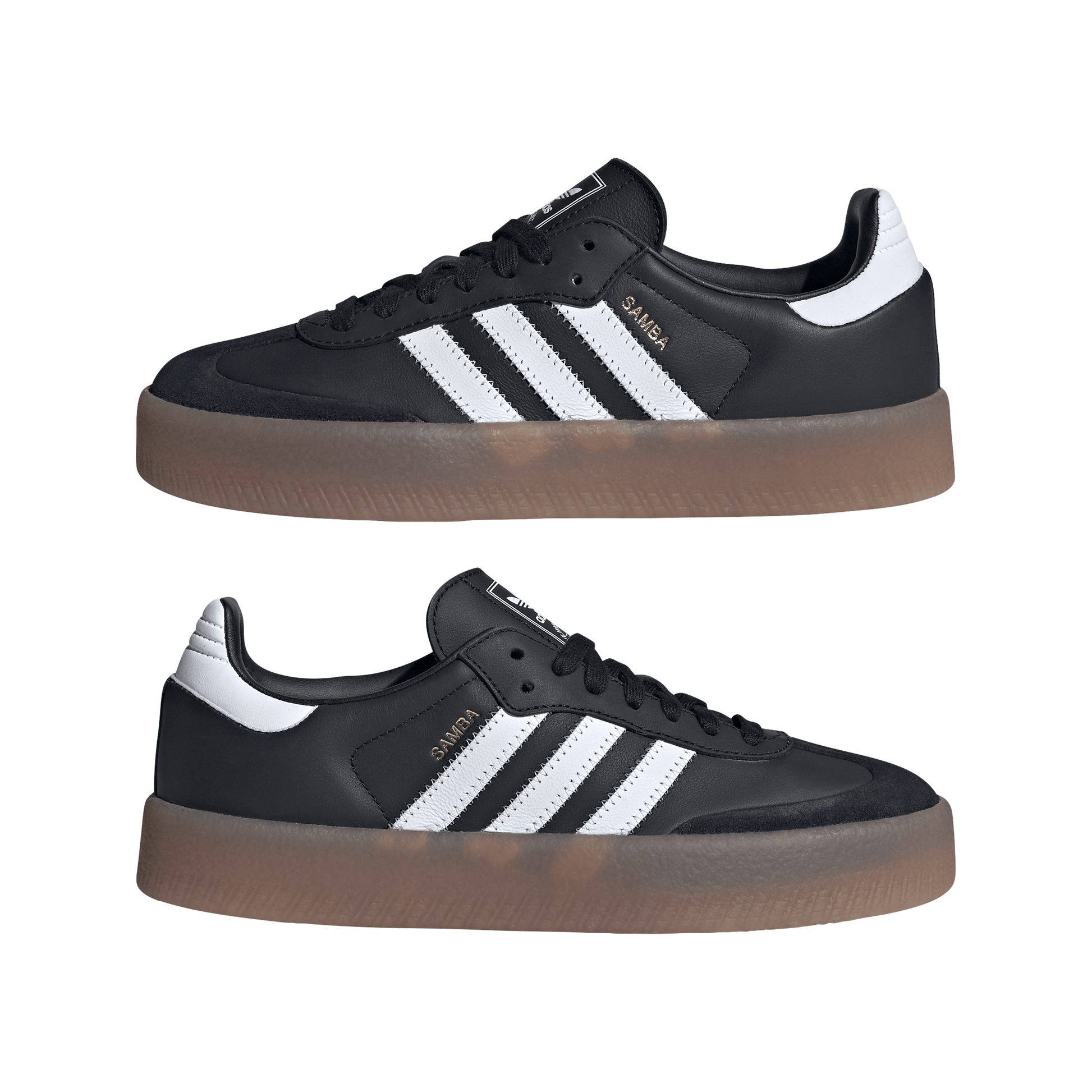 ADIDAS SAMBAE W CBLACK/FTWWHT/GOLDMT Bild 3