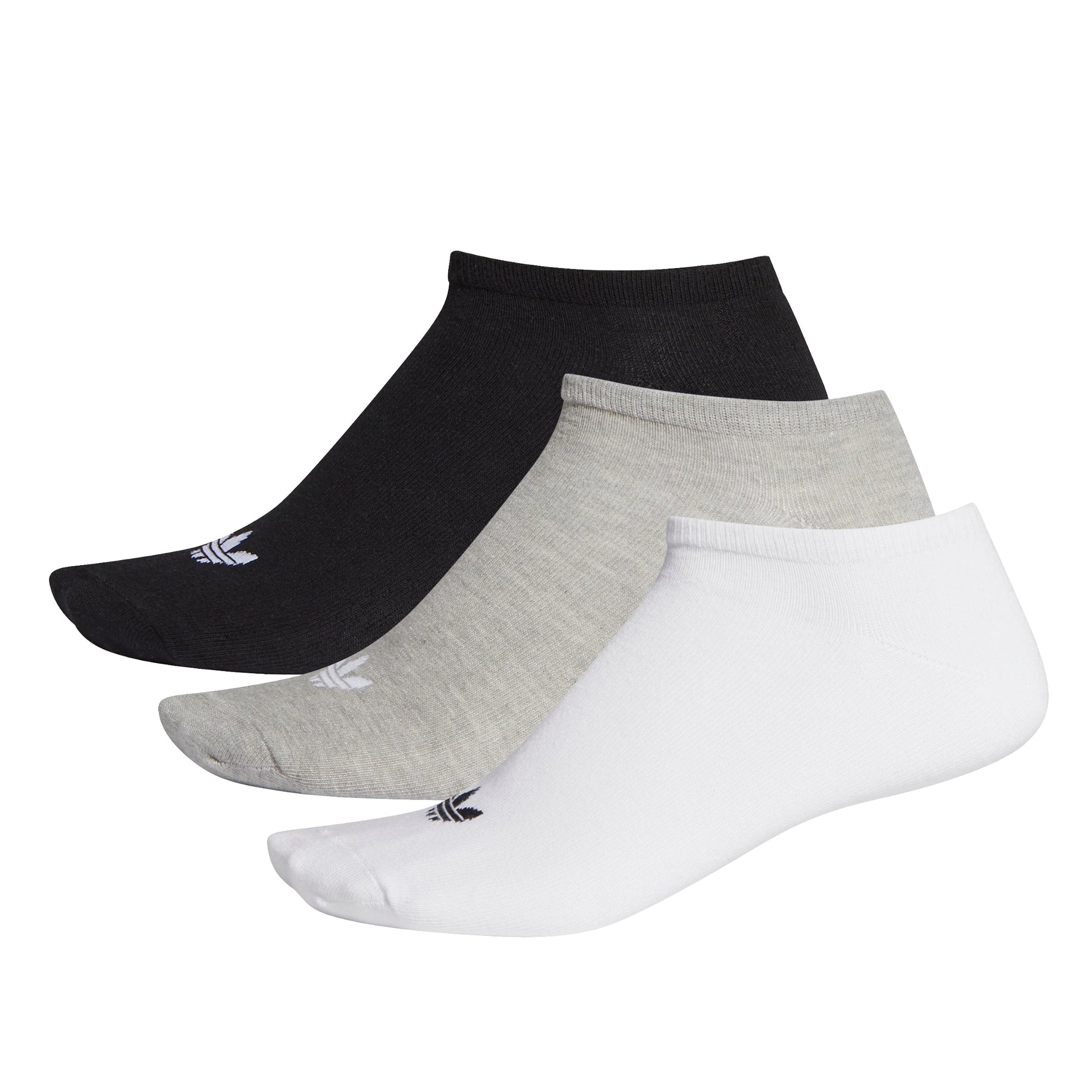 ADIDAS TREFOIL LINER SOCKEN WHITE/BLACK/MGREYH Bild 1