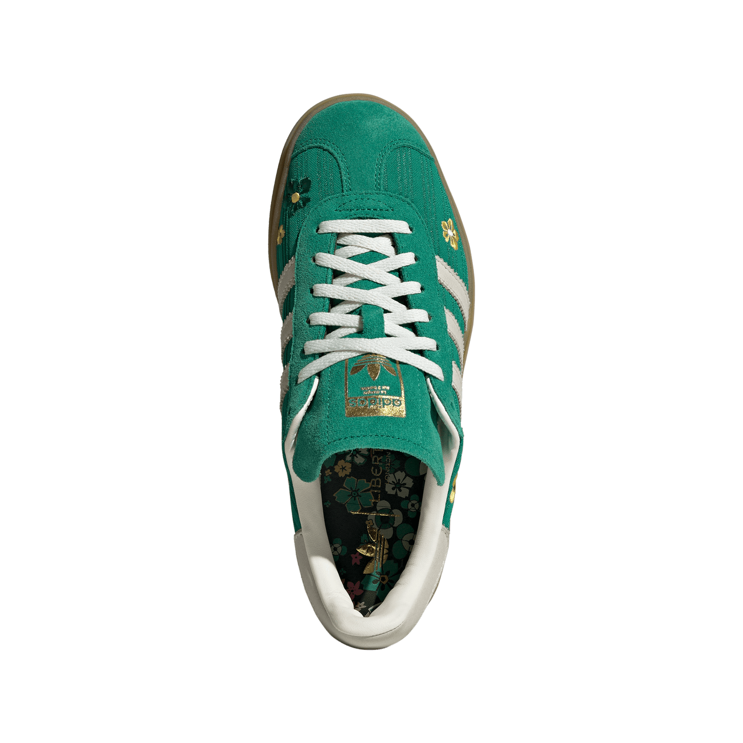 ADIDAS X LIBERTY LONDON GAZELLE BOLD BGREEN/OWHITE/EQTYEL Bild 10