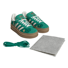 Lade das Bild in den Galerie-Viewer, ADIDAS X LIBERTY LONDON GAZELLE BOLD BGREEN/OWHITE/EQTYEL Bild 2
