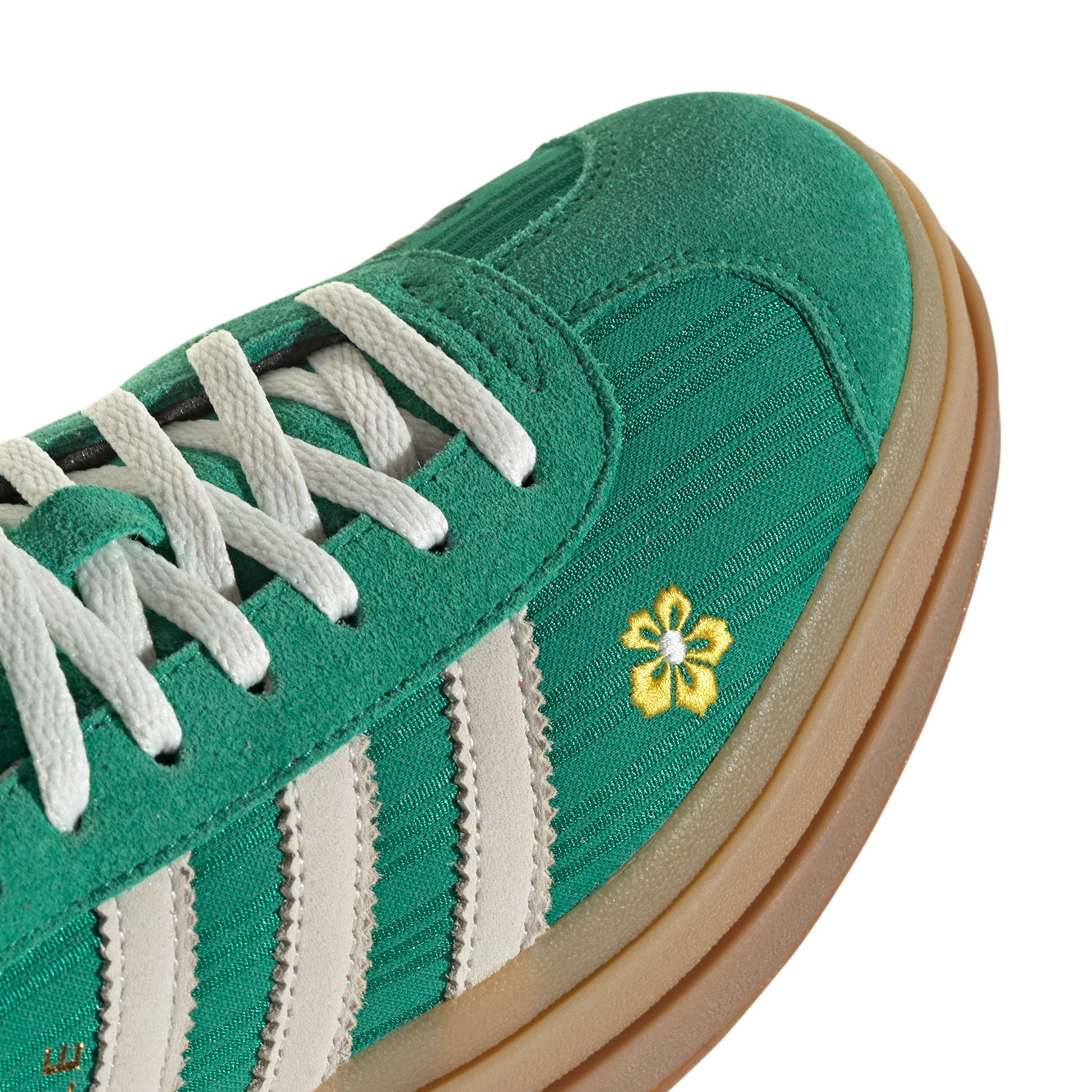 ADIDAS X LIBERTY LONDON GAZELLE BOLD BGREEN/OWHITE/EQTYEL Bild 3