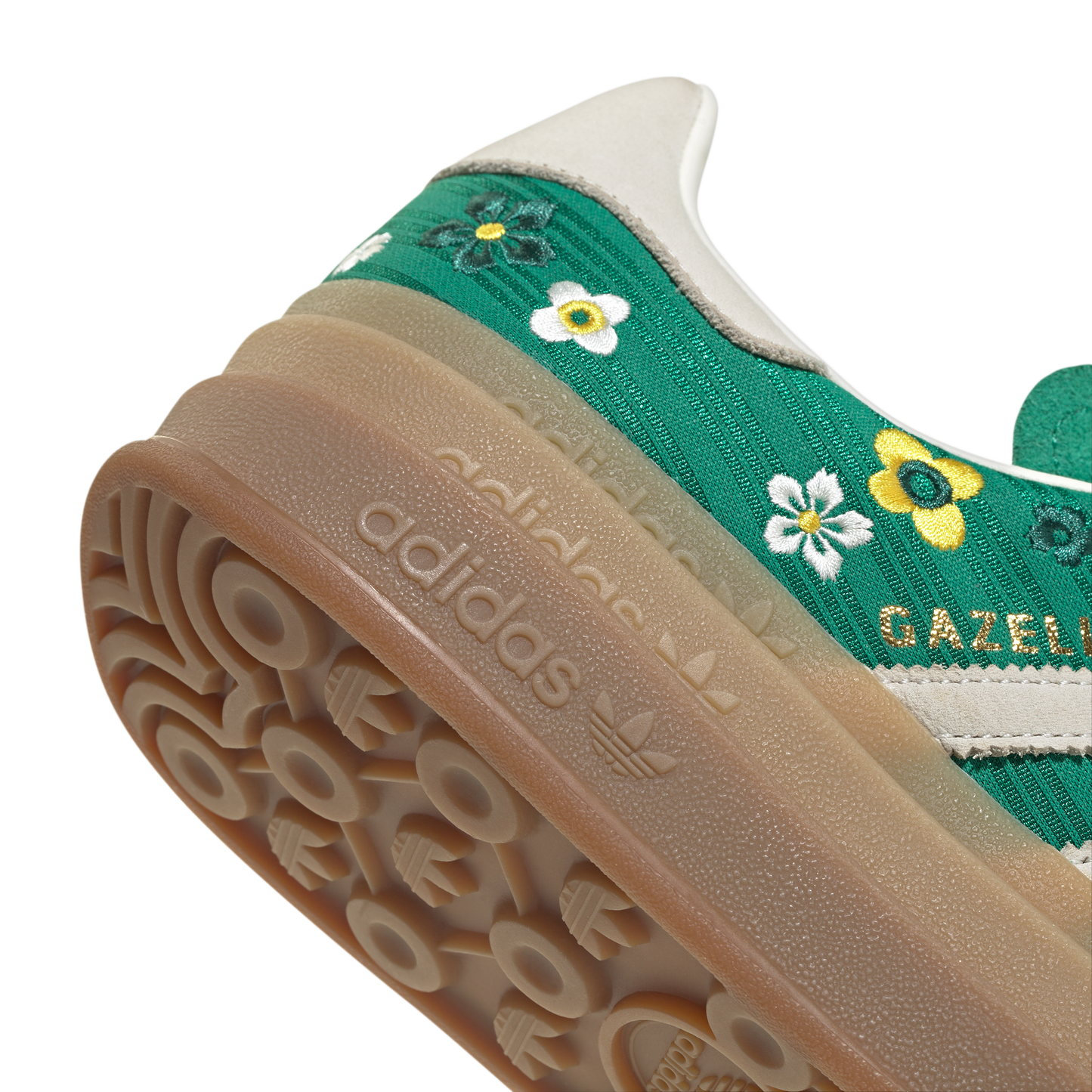ADIDAS X LIBERTY LONDON GAZELLE BOLD BGREEN/OWHITE/EQTYEL Bild 4