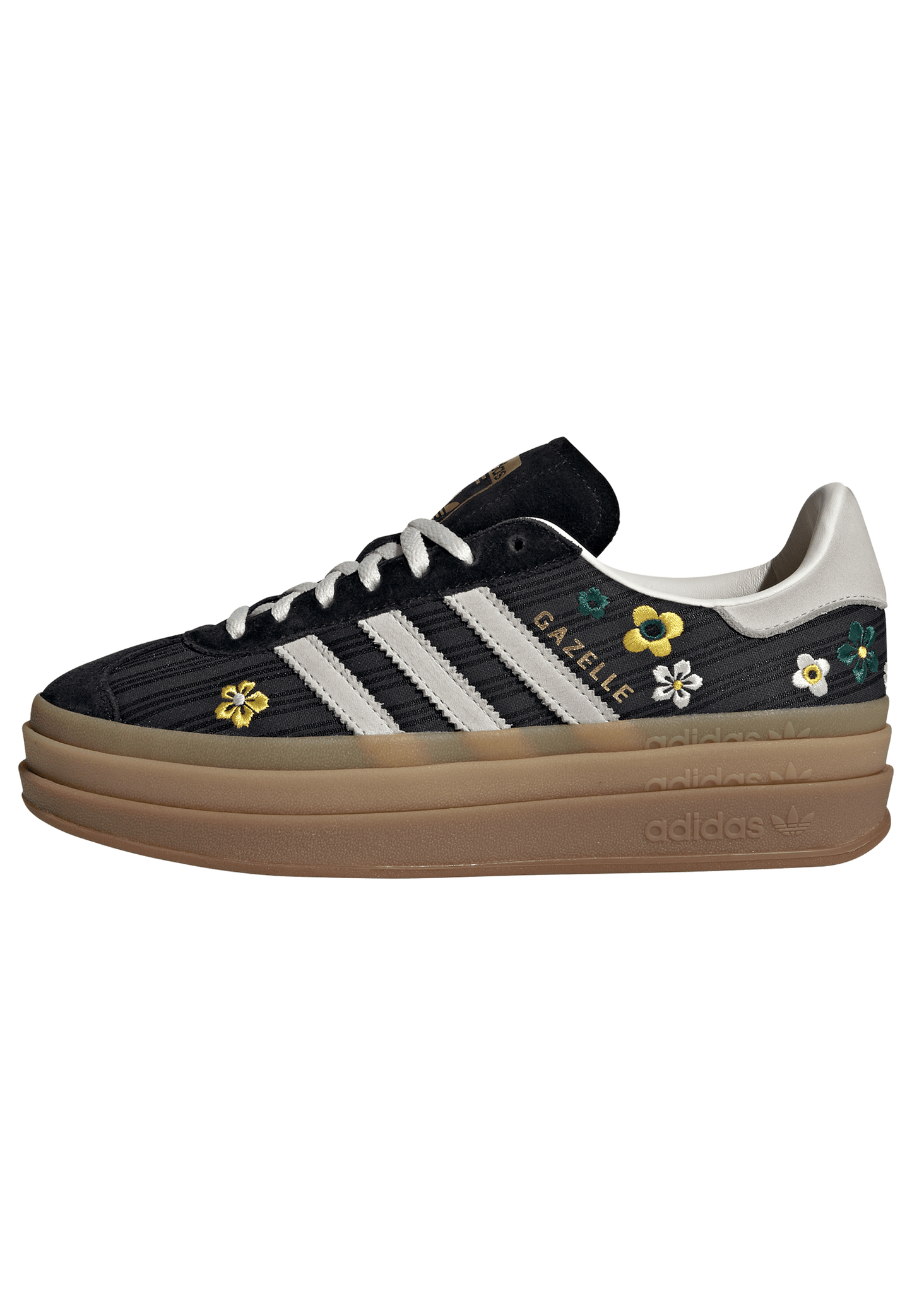 ADIDAS X LIBERTY LONDON GAZELLE BOLD CBLACK/OWHITE/EQTYEL Bild 12