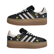 Lade das Bild in den Galerie-Viewer, ADIDAS X LIBERTY LONDON GAZELLE BOLD CBLACK/OWHITE/EQTYEL Bild 3
