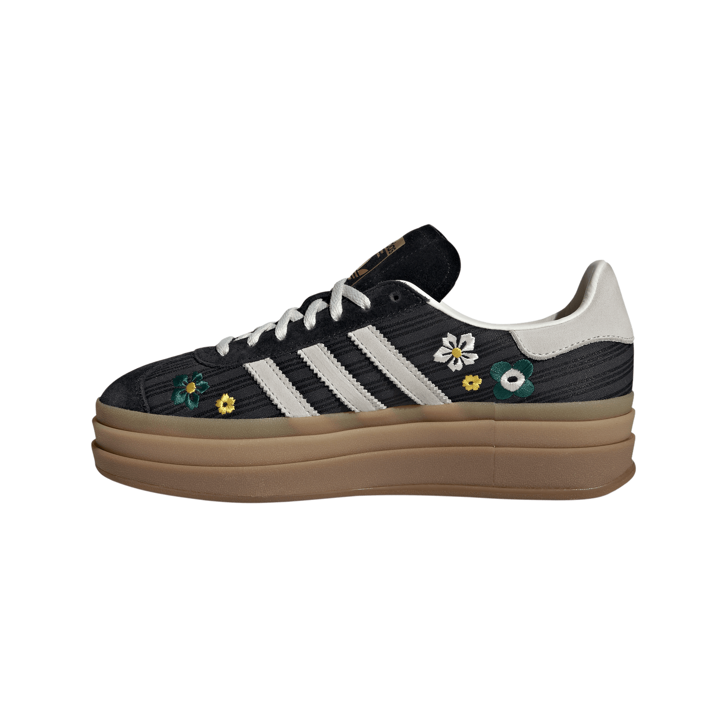 ADIDAS X LIBERTY LONDON GAZELLE BOLD CBLACK/OWHITE/EQTYEL Bild 9