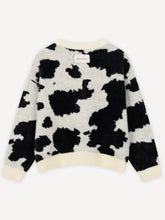 Lade das Bild in den Galerie-Viewer, ANOTHER COTTON LAB ANOTHER COW KNIT SWEATER WHITE Bild 7
