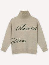 Load image into Gallery viewer, ANOTHER COTTON LAB ANOTHER KNIT TURTLENECK BEIGE Bild 1
