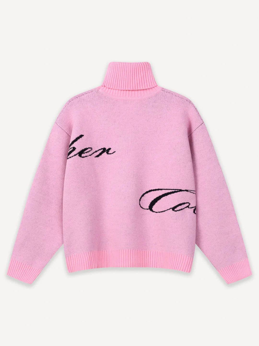 ANOTHER COTTON LAB ANOTHER KNIT TURTLENECK PINK Bild 4
