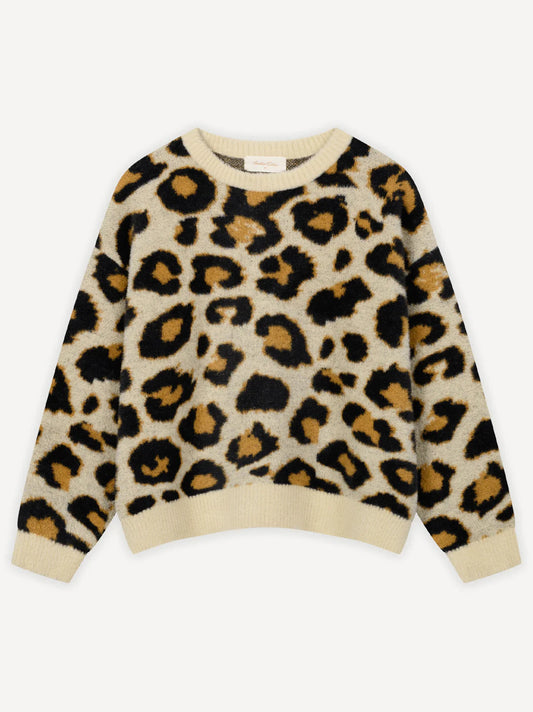 ANOTHER COTTON LAB ANOTHER LEO KNIT SWEATER BROWN Bild 1