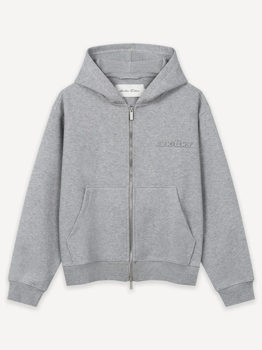 ANOTHER SIGNATURE ZIP HOODIE GREY Bild 1
